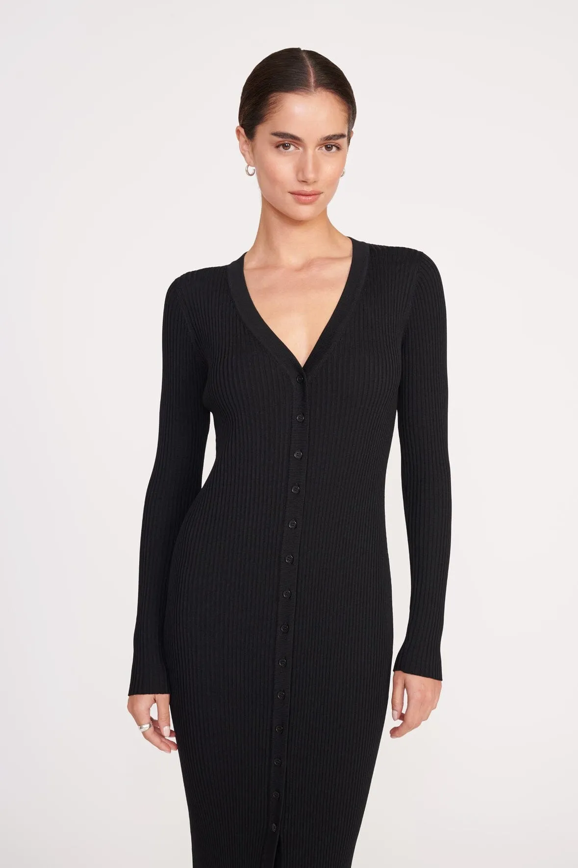 MAXI SHOKO SWEATER | BLACK Lounge Ready