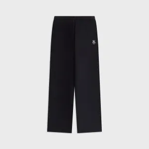 Kith Women Ava II Sweatpant - Black Polyester fabric Flexible Gusset