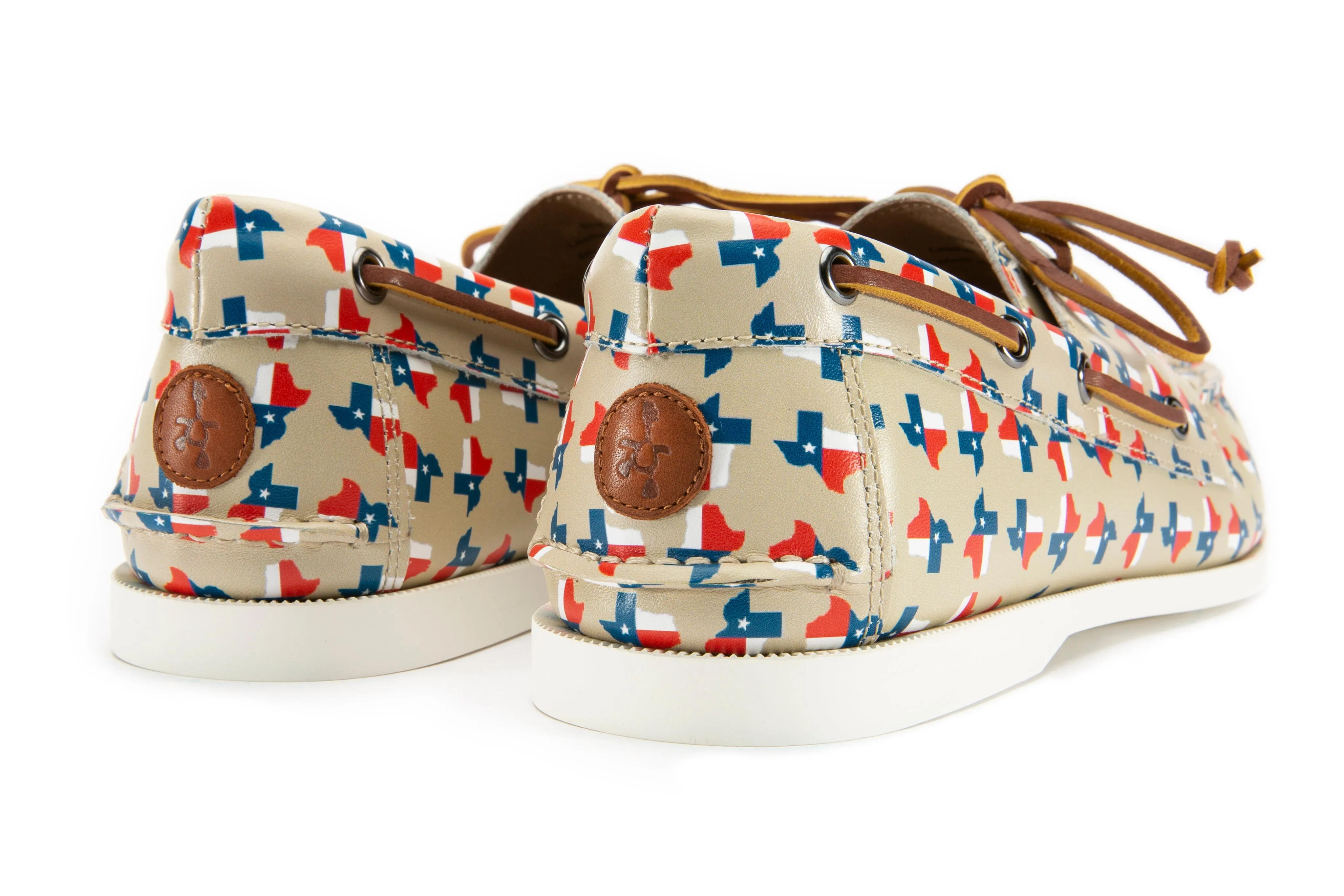 The Lone Stars Boat Shoe Lightweight Cushioned Sole
