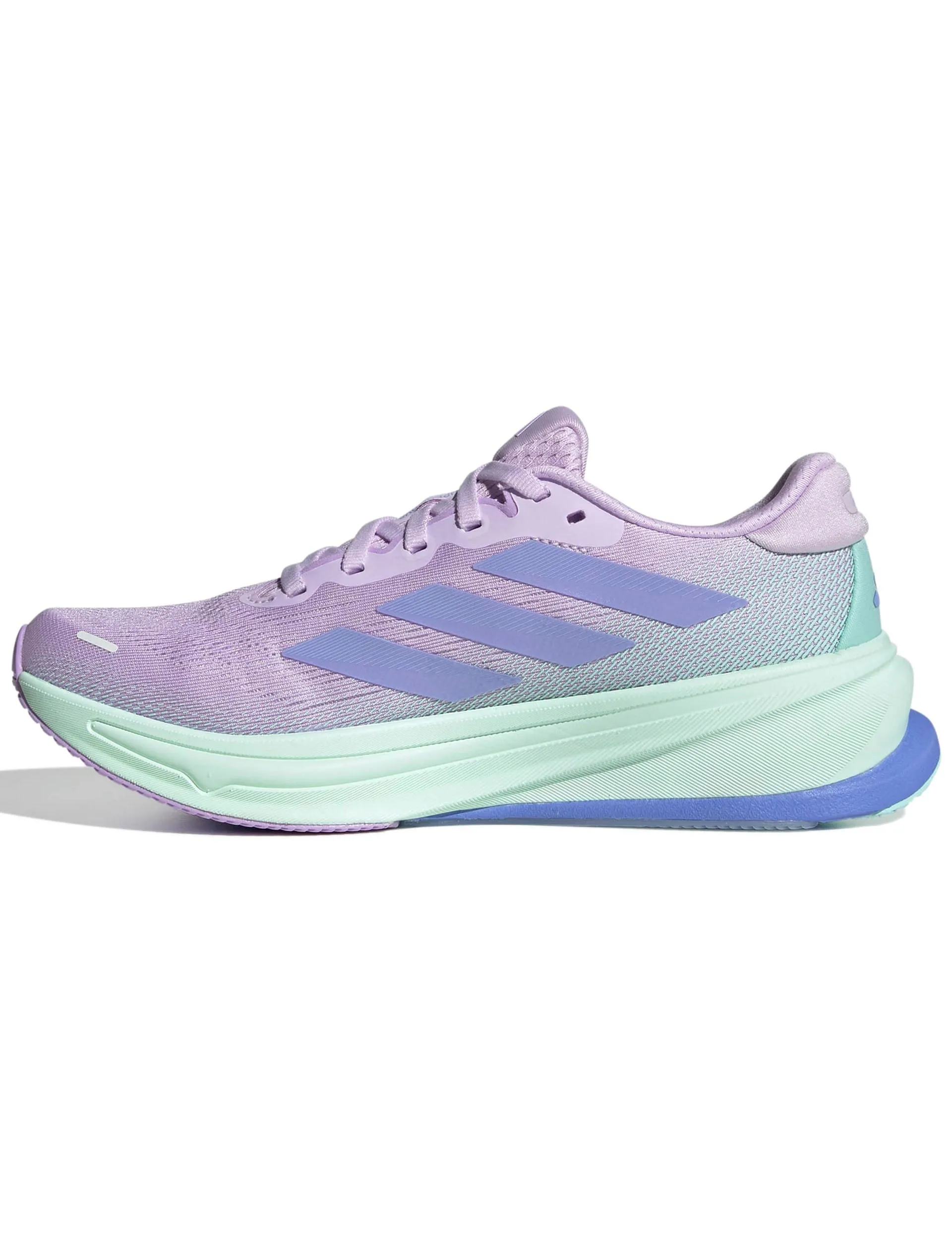 amateur runner shoes competitive runner shoes Supernova Rise 2 Running Shoes - Ice Lavender/Blue Spark/Powder Plum