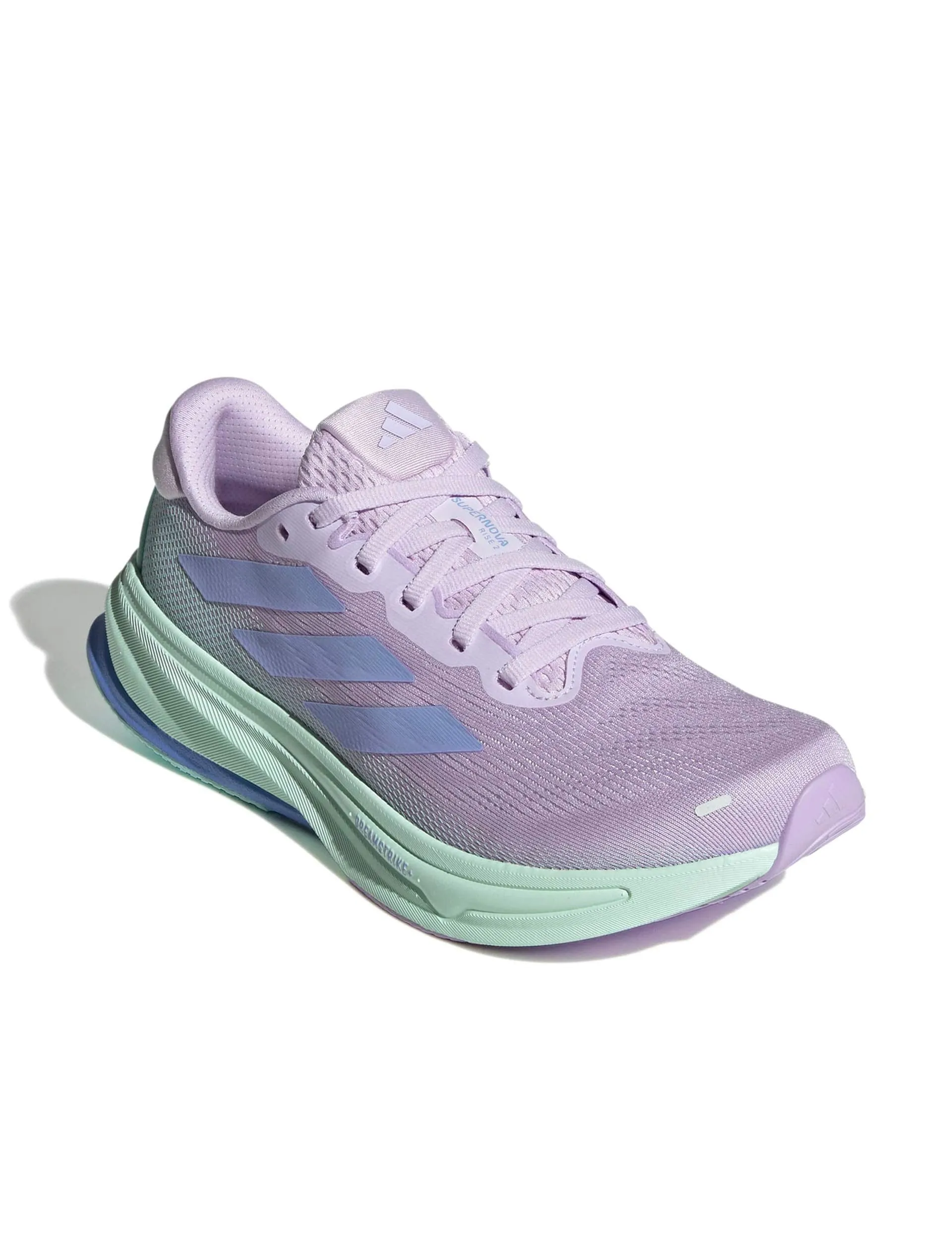 Supernova Rise 2 Running Shoes - Ice Lavender/Blue Spark/Powder Plum durability - brand shoes Centered Balance Tech