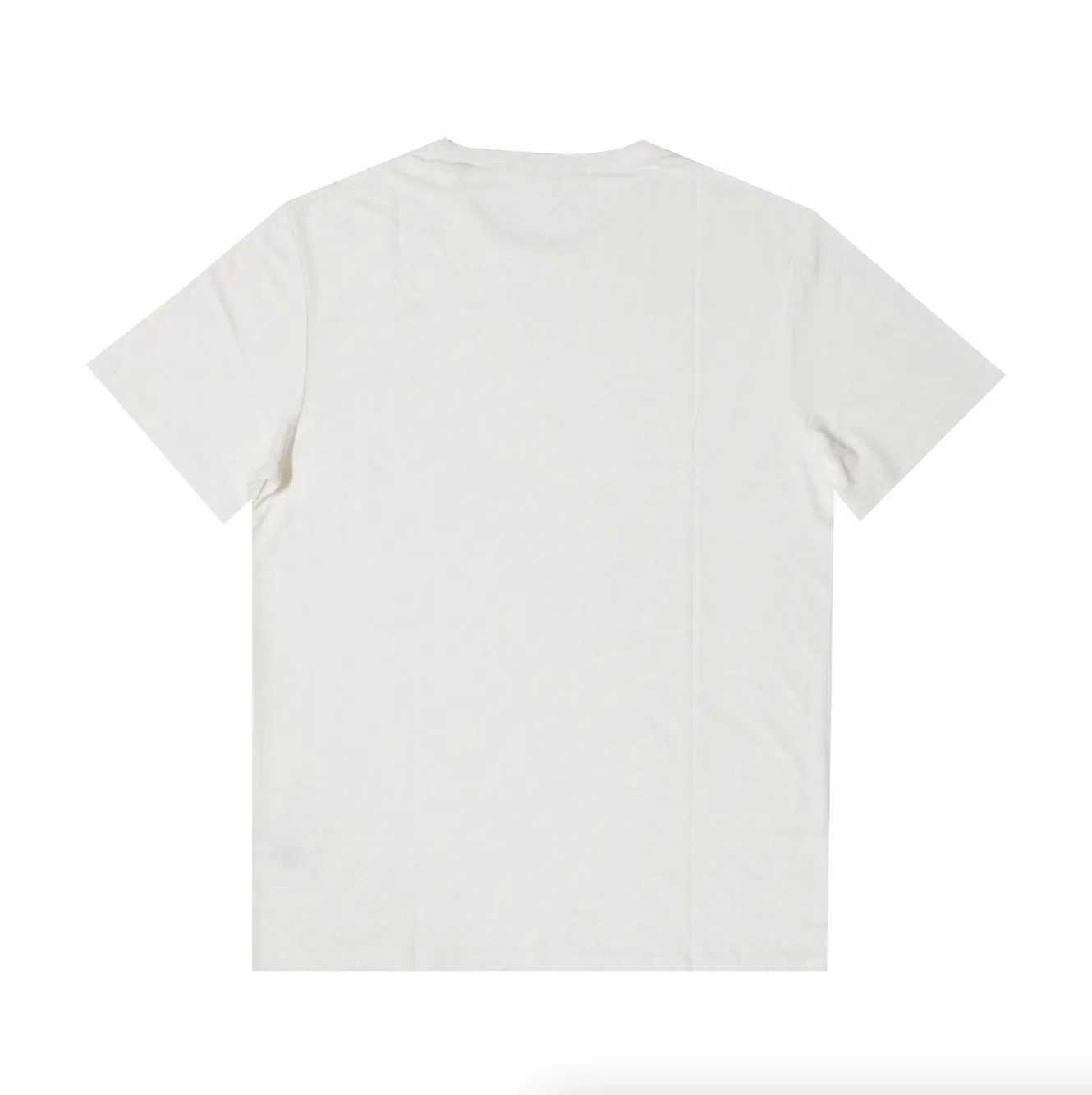 Simple Look Linen & Cotton T-Shirt -White
