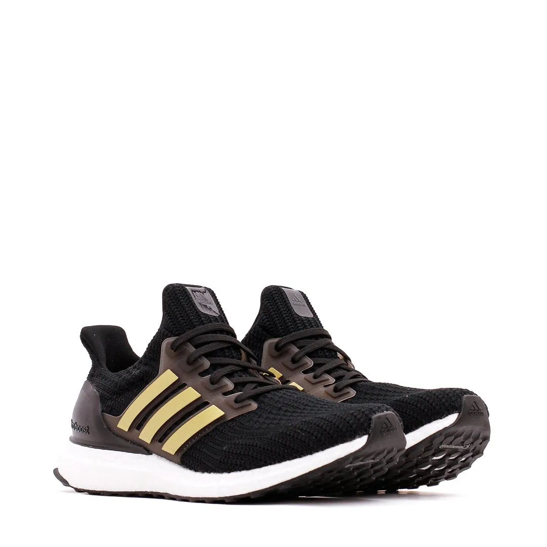 Adidas Running Men Ultraboost 4.0 DNA Black Gold FY9316 Tear Resistant Layer