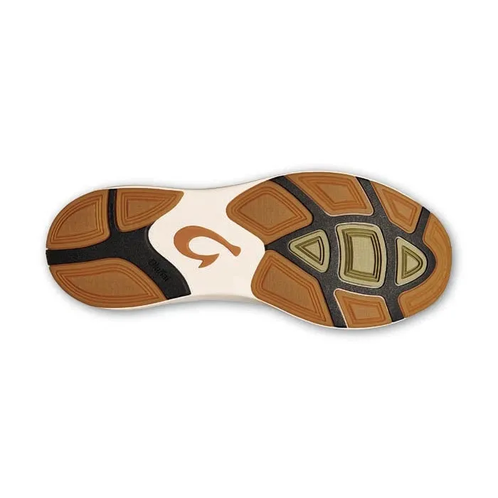 Mens Olukai Mio Li in Hunter/Lava Rock suede upper