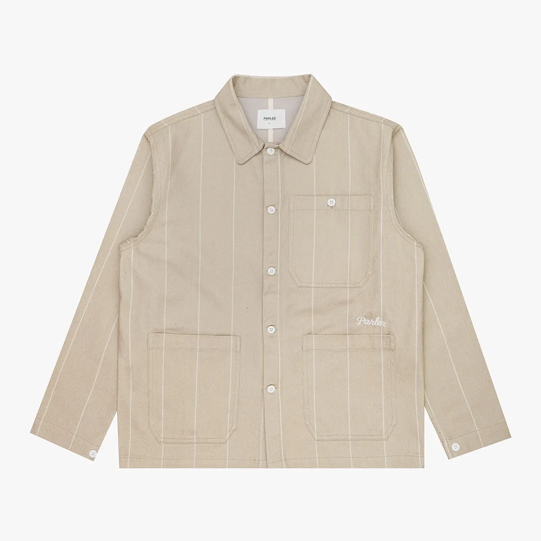 Windproof Inner Layer Flow Jacket Greige