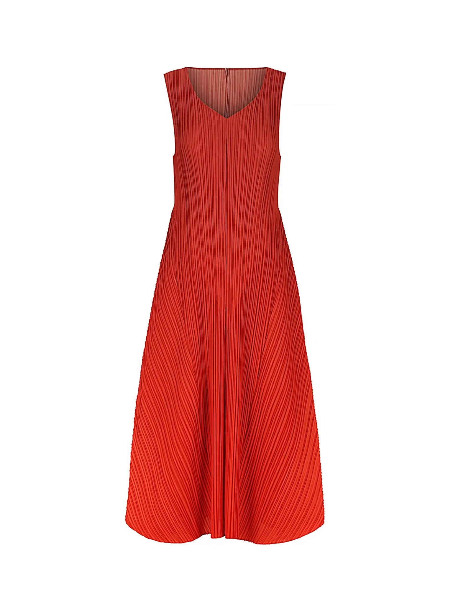 Beadwork Long Ombre Pleats Dress - 4 Colours