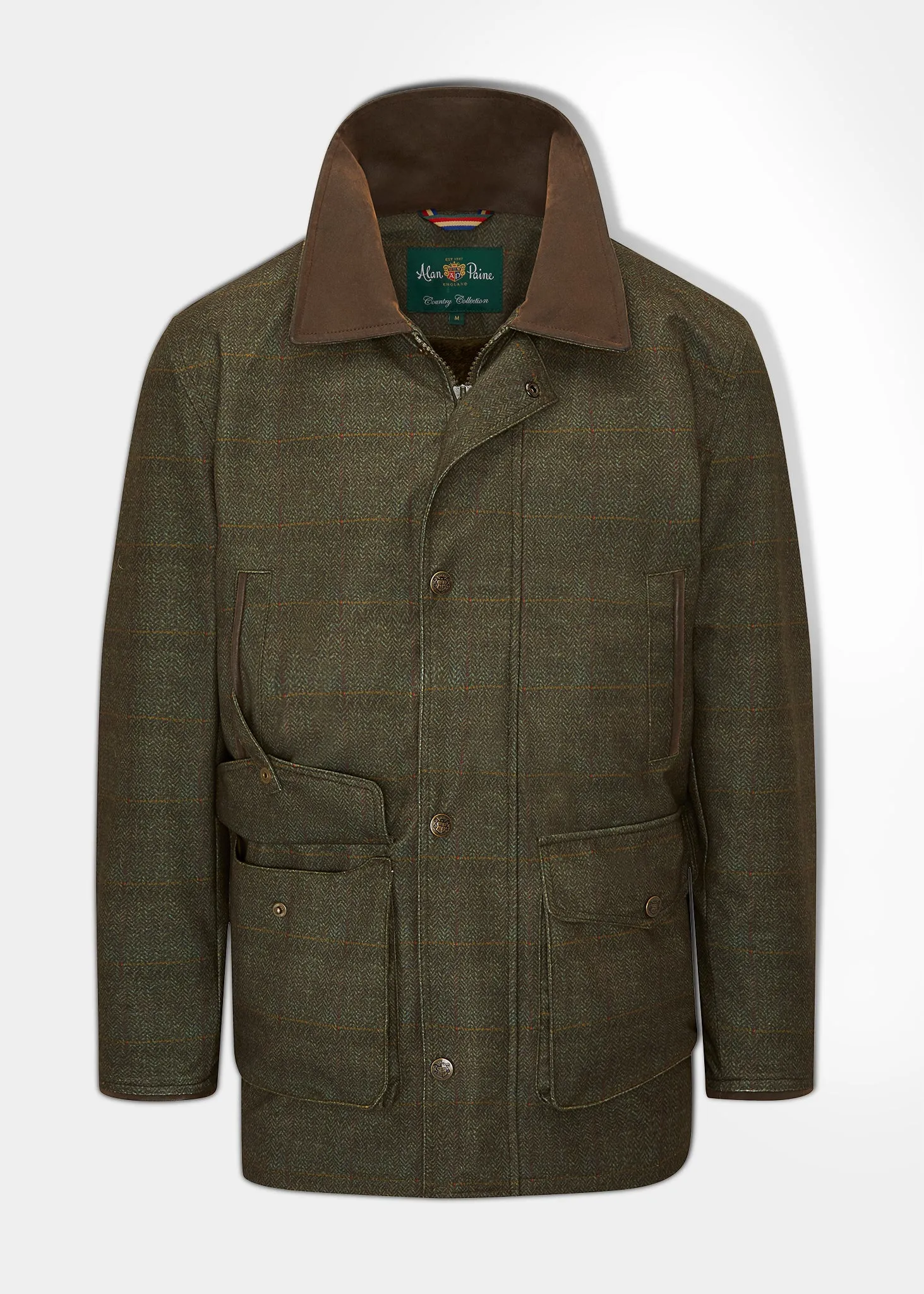 Didsmere Men's Technical Tweed Coat In Elon - Regular Fit SoftshellMaterial