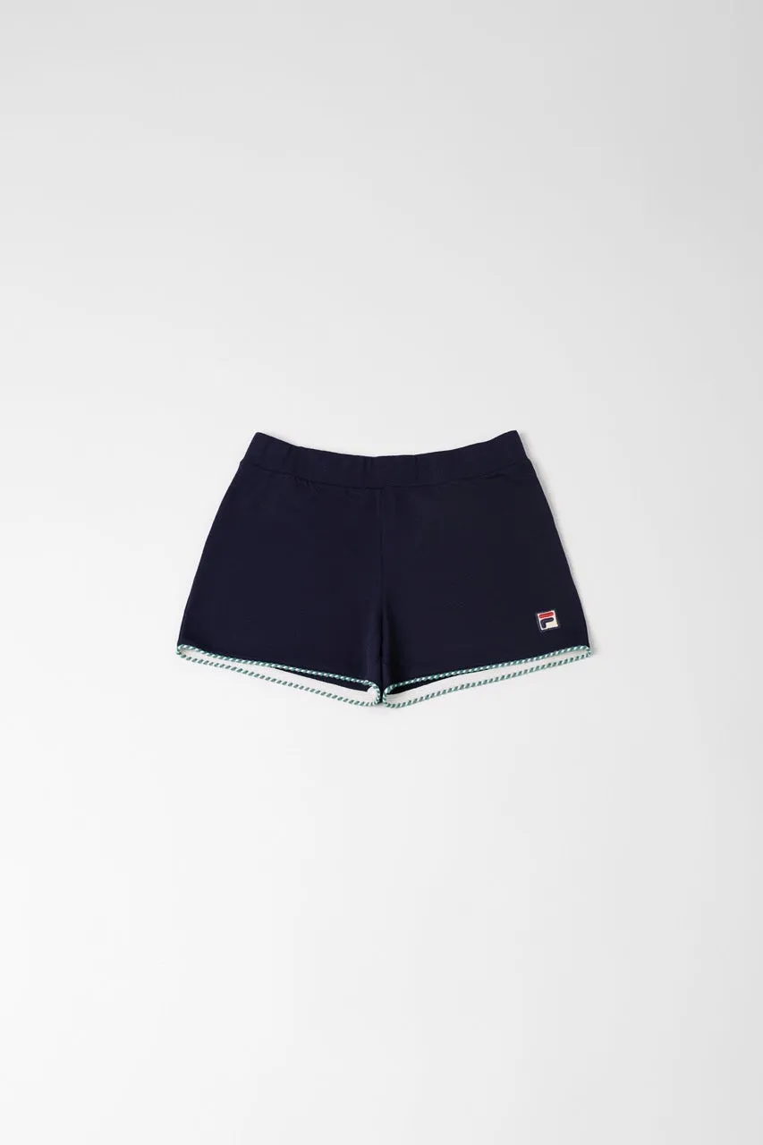 No Slip Waistband Braided Shorts