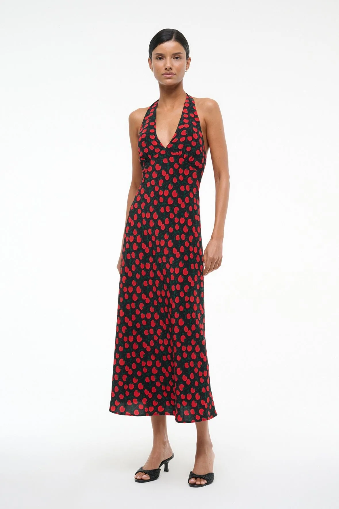 Versatile Design Comfortable fit LUCCA DRESS | ON THE VINE BLACK