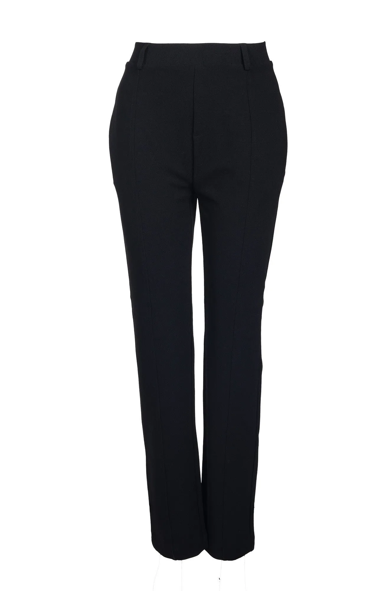 Short pull on Stretch Crepe Pants | Black | 8222B1 Freedom Fit