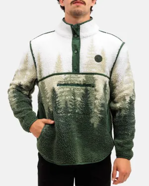 Fraser Men's Sherpa Pullover Relaxed Look Late Night Walk