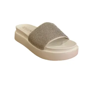 Memory Foam Cushioning Darcy Shimmer Slide