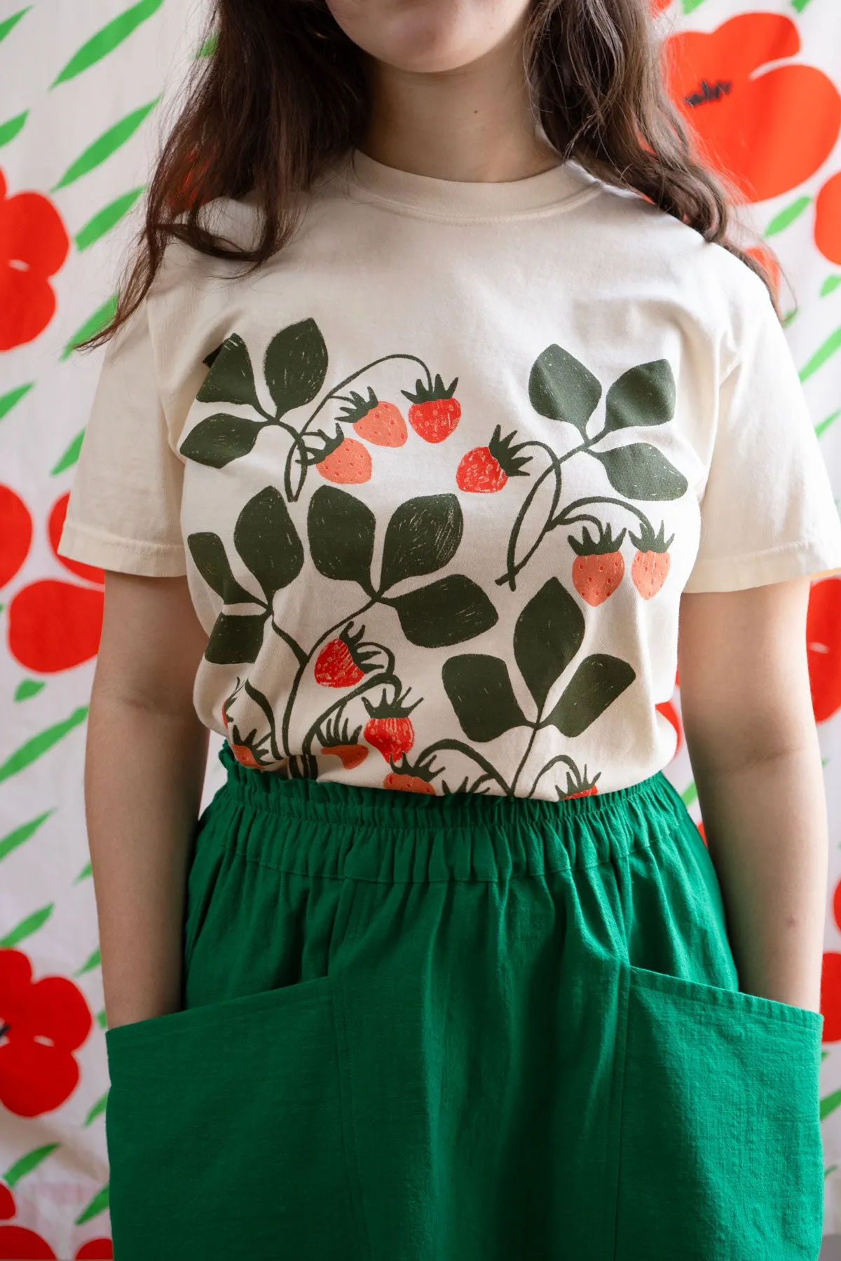 Recycled Polyester Thread Fruits 1858 T-Shirt