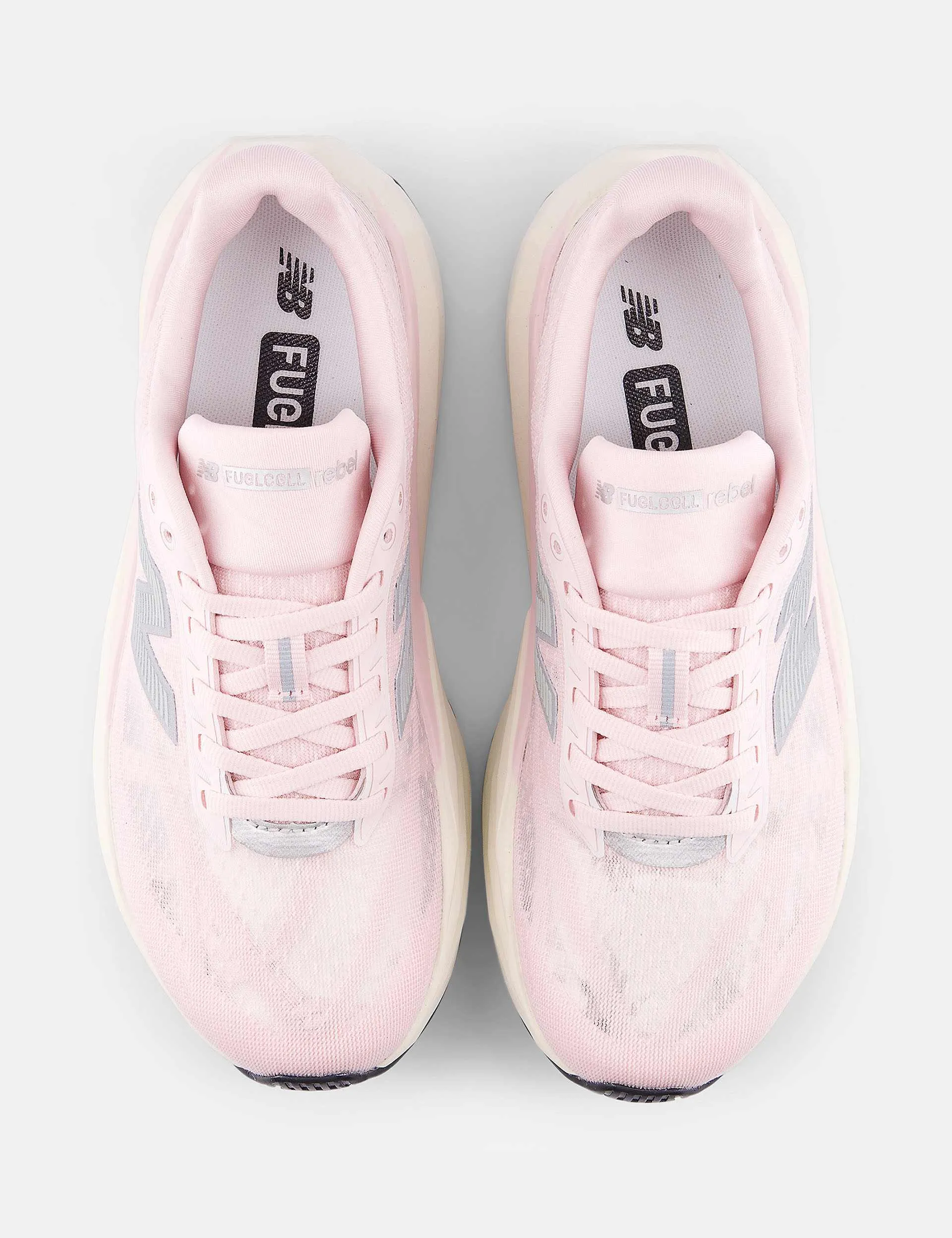 AdjustableStrap Carbon Fiber Integration FuelCell Rebel v5 Shoes - Pink Granite