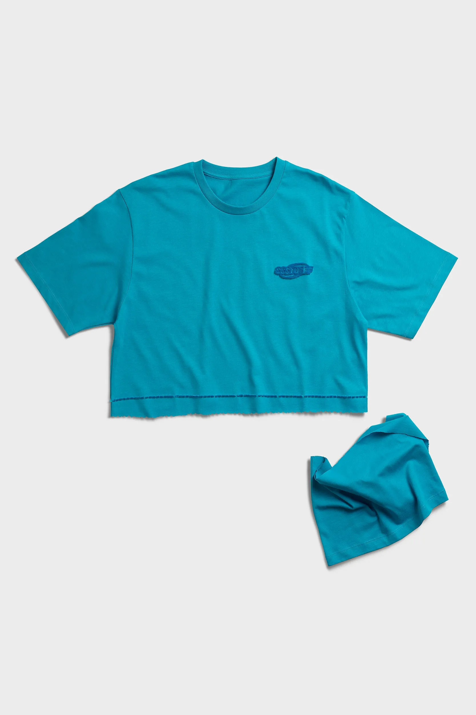 FUWARI Embroidery Tee Comfy Top Holiday Comfort Style