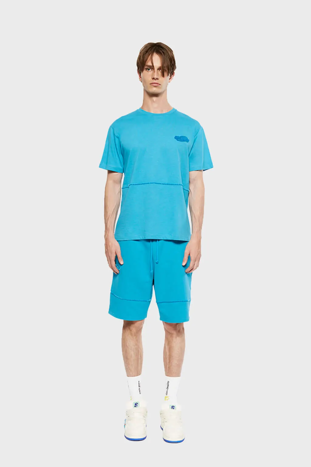 FUWARI Embroidery Tee Premium Cotton