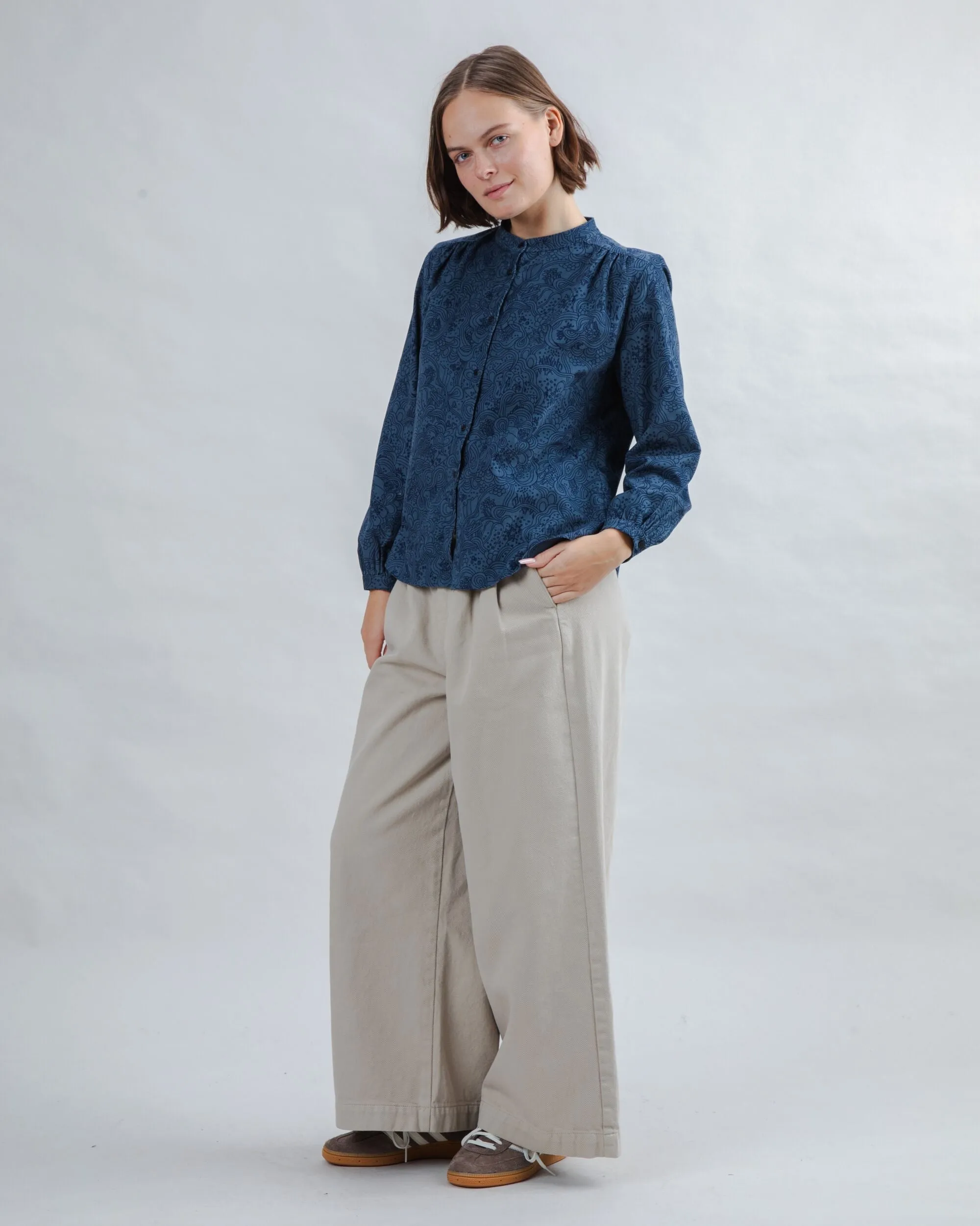 Comfy Pieces Eco Conscious Production Baby Cord Noodles Blouse