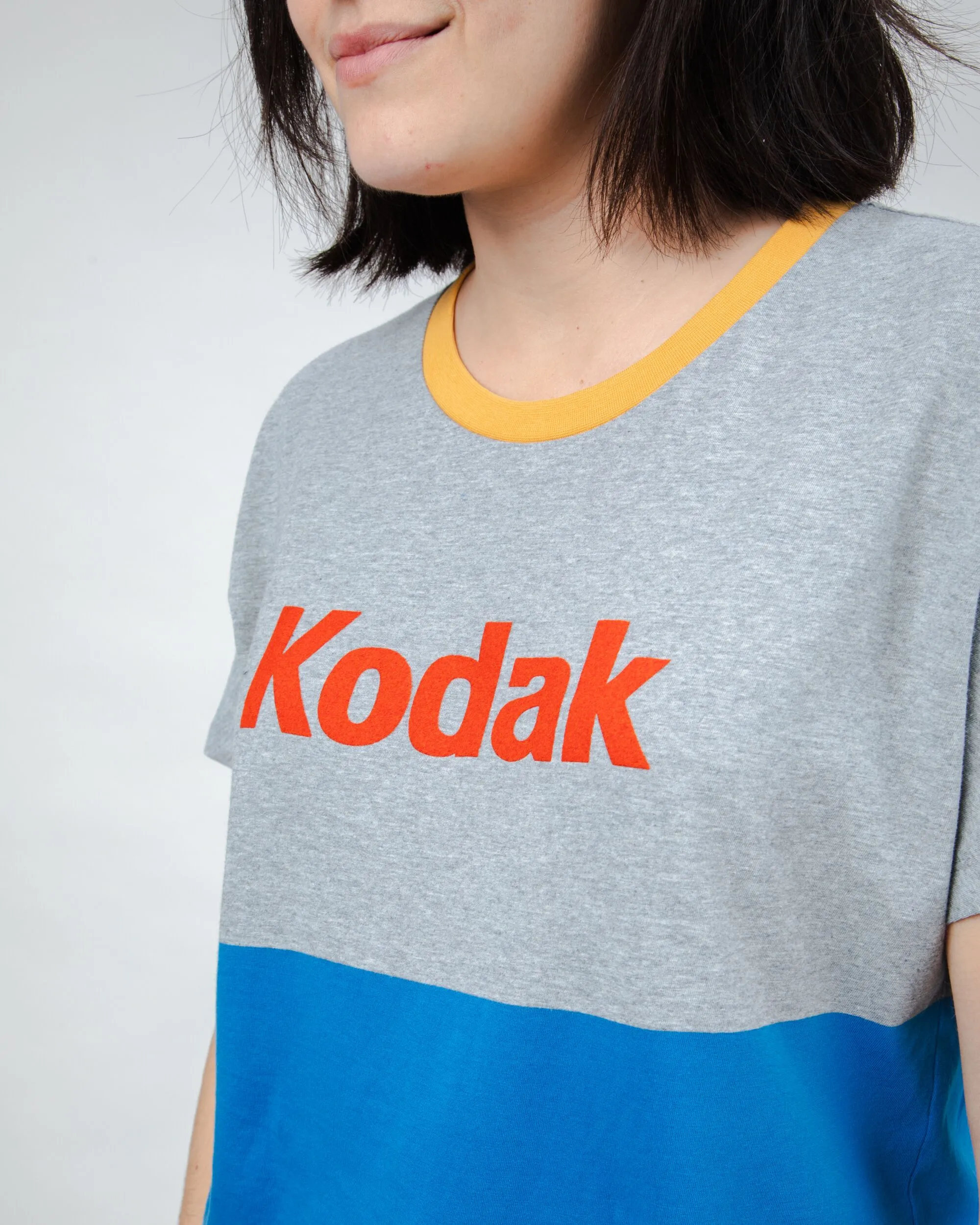 Tagless Design Kodak Block Tee Multicolor