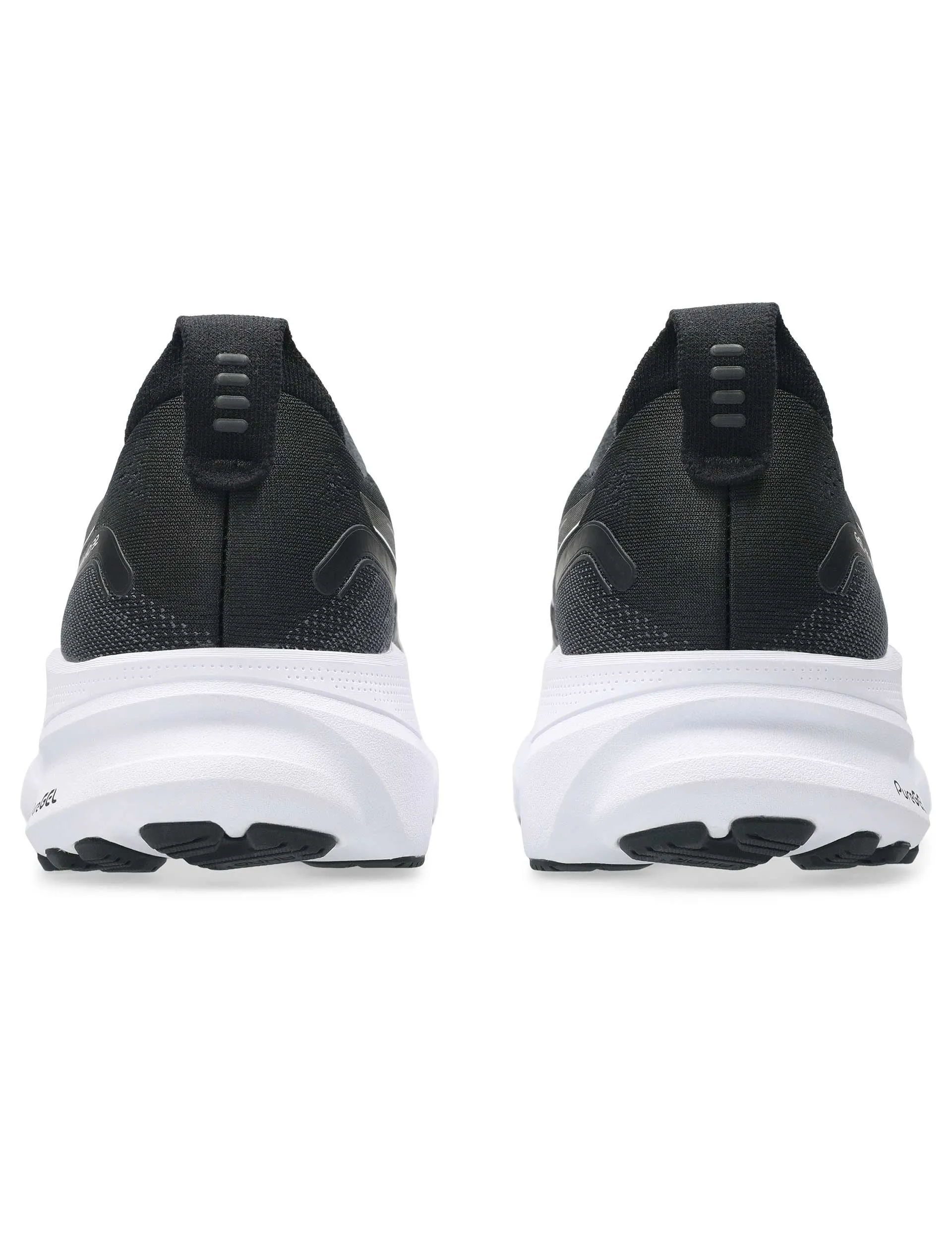 Gel-Kayano 32 - Black/White high - traction sole Balanced Cushioning
