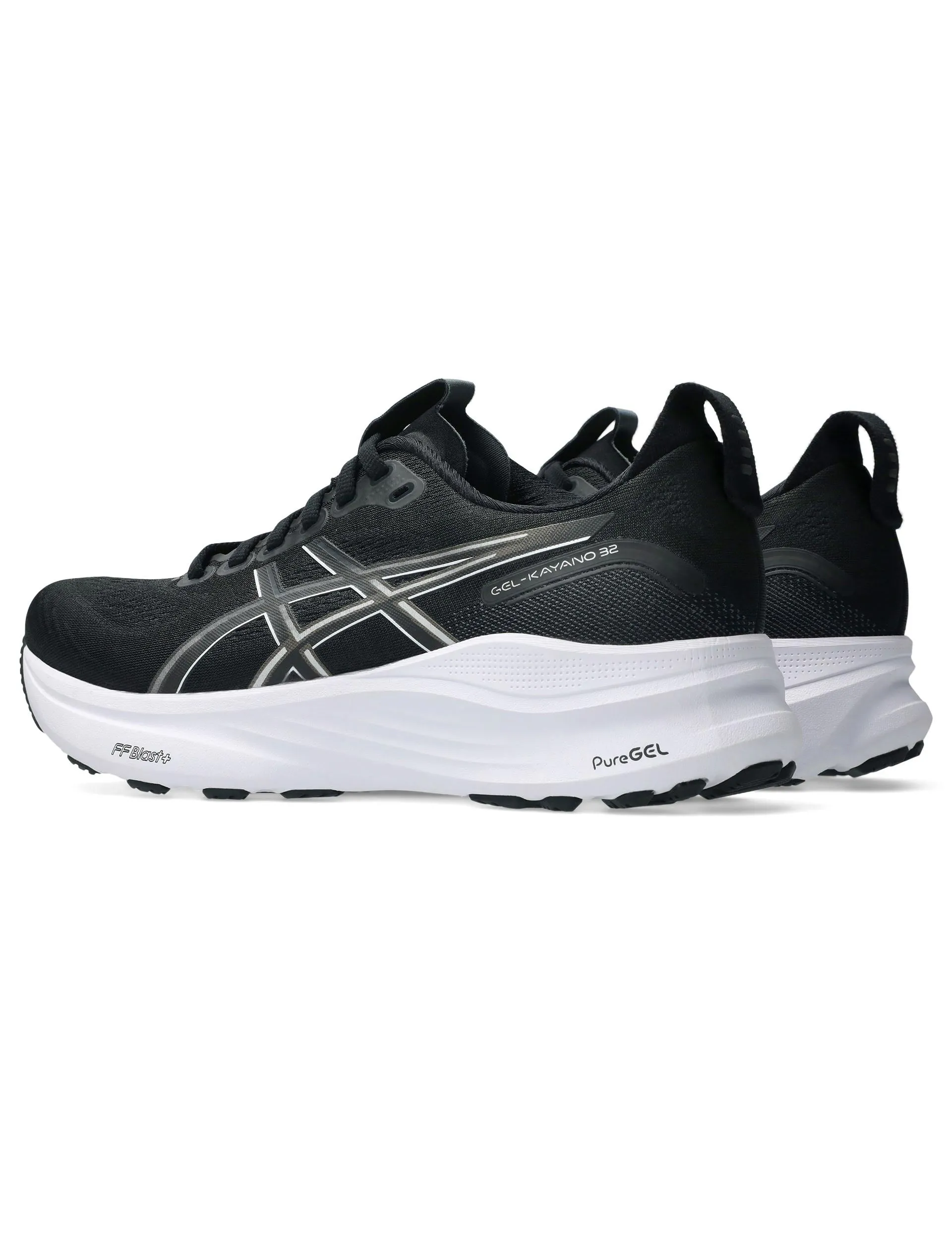 running for speed shoes Gel-Kayano 32 - Black/White