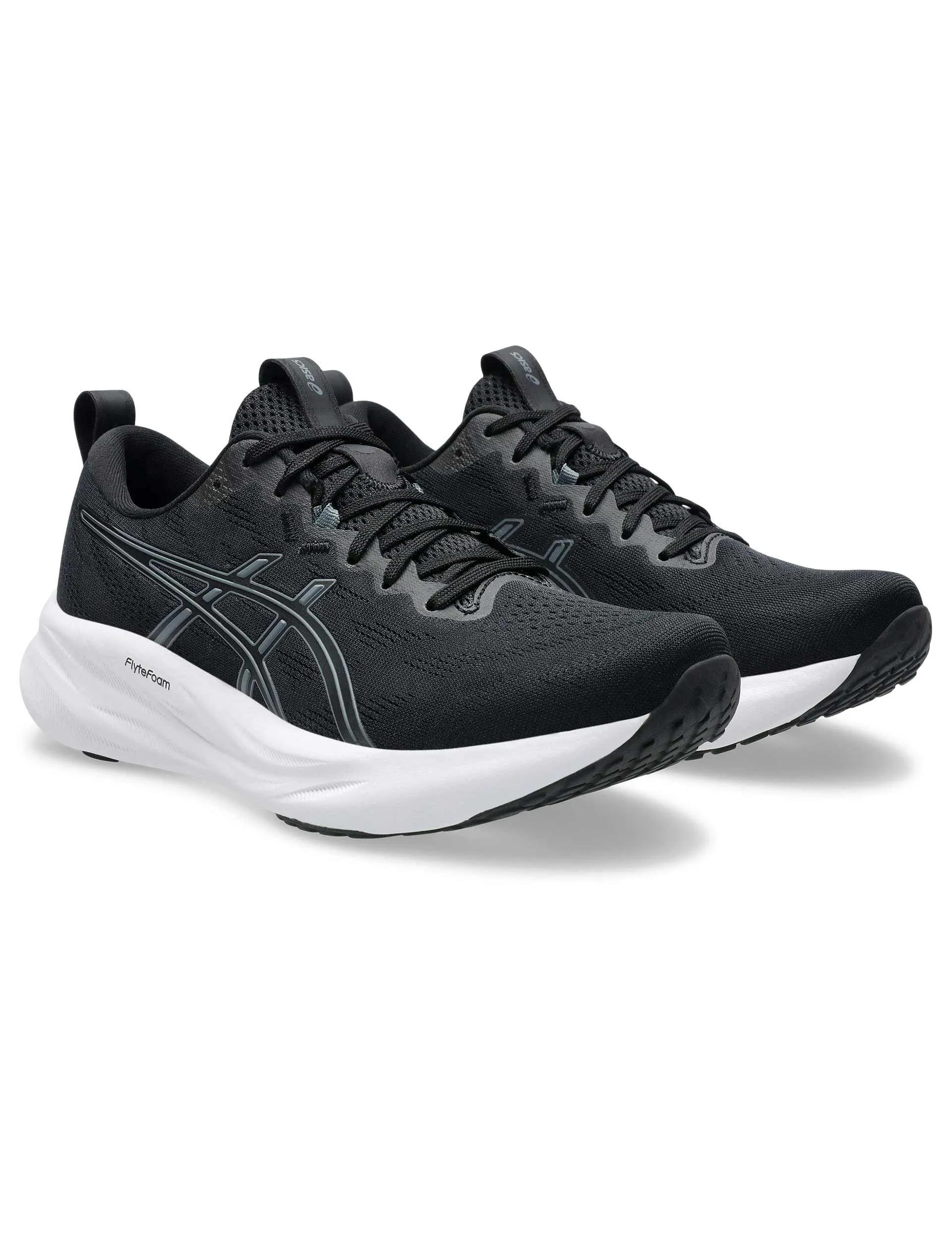 short - distance runner shoes Gel-Pulse 16 - Black/Metropolis