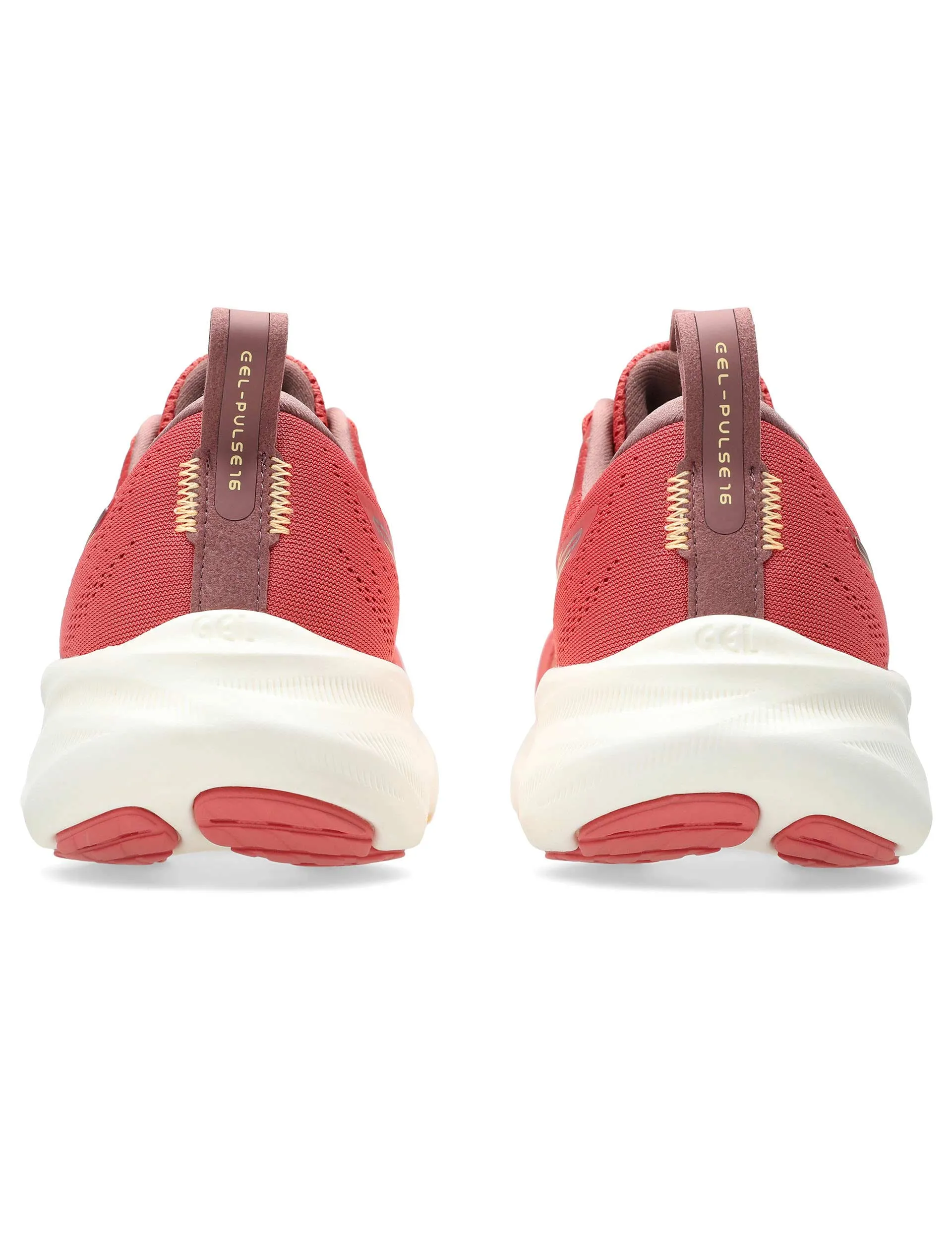 Gel-Pulse 16 - Dark Pink Clay/Orange Glow responsiveness - feature shoes