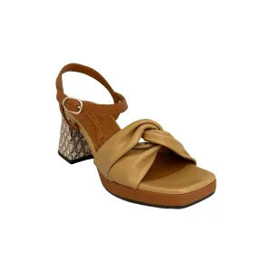 Party Mood Gelia Bamboo Leather Sandal