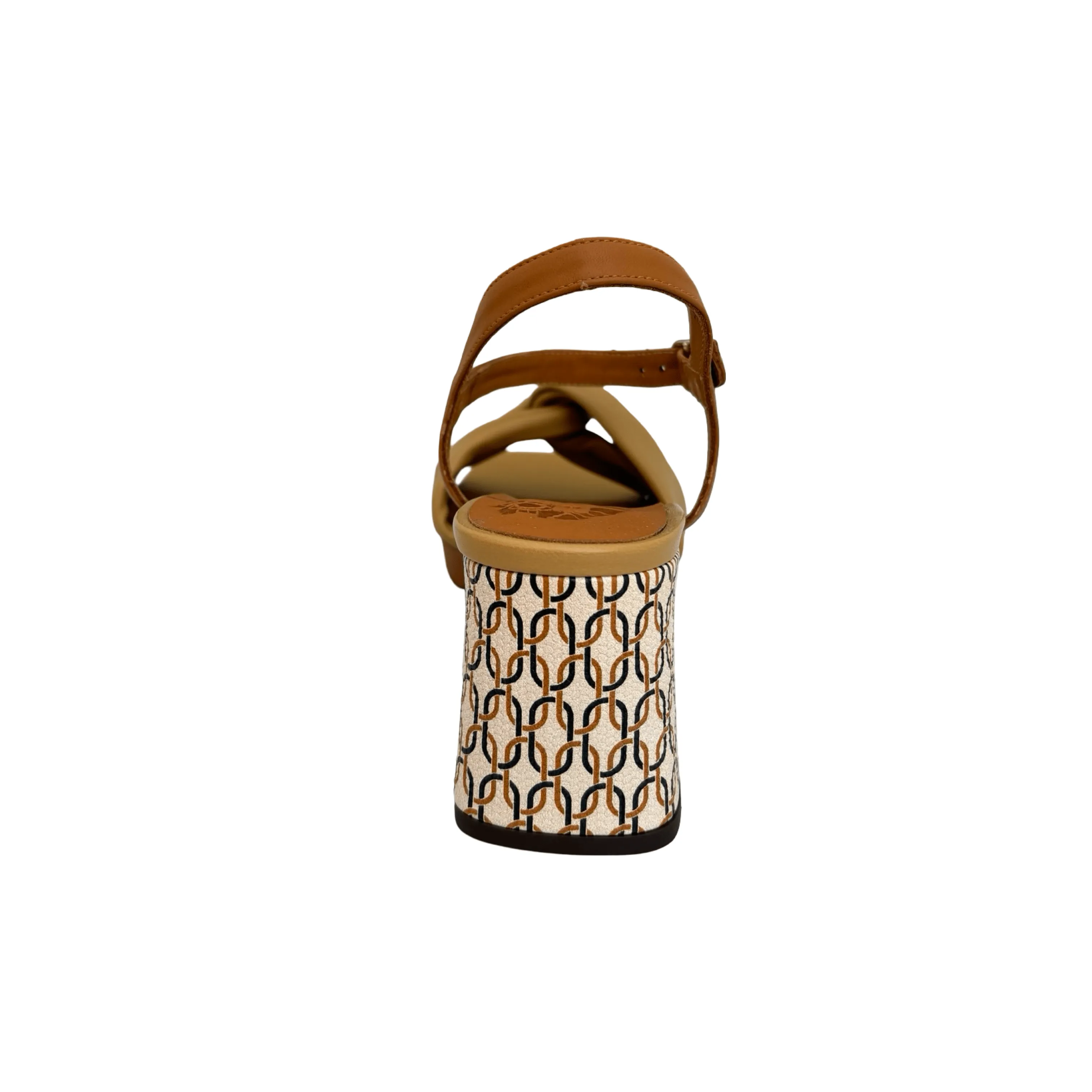Gelia Bamboo Leather Sandal Adjustable