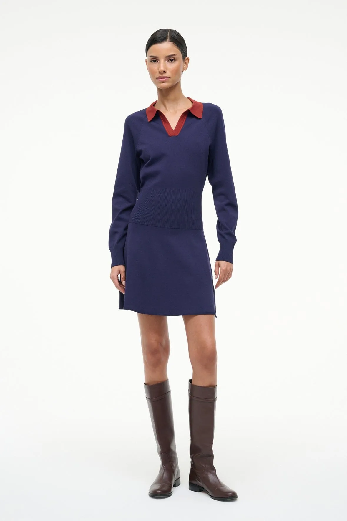Layer Base GENE DRESS | NAVY SANGRIA