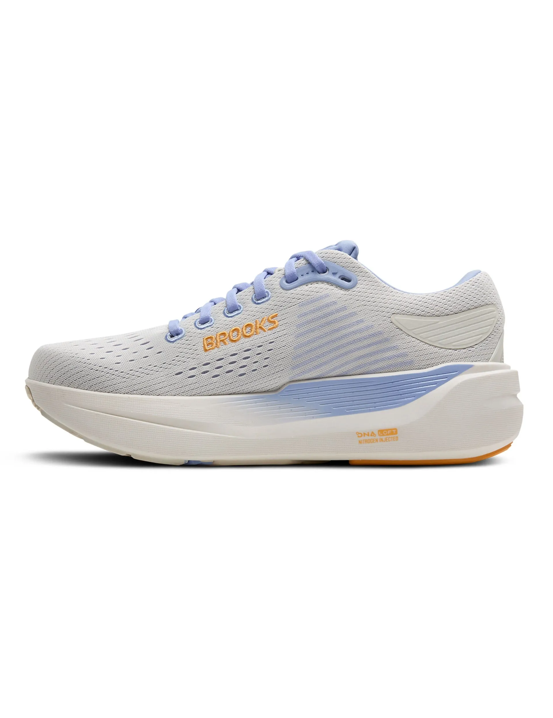 Seamless construction tennis - compatible shoes Ghost Max 3 - Coconut/Blue Heron/Orange