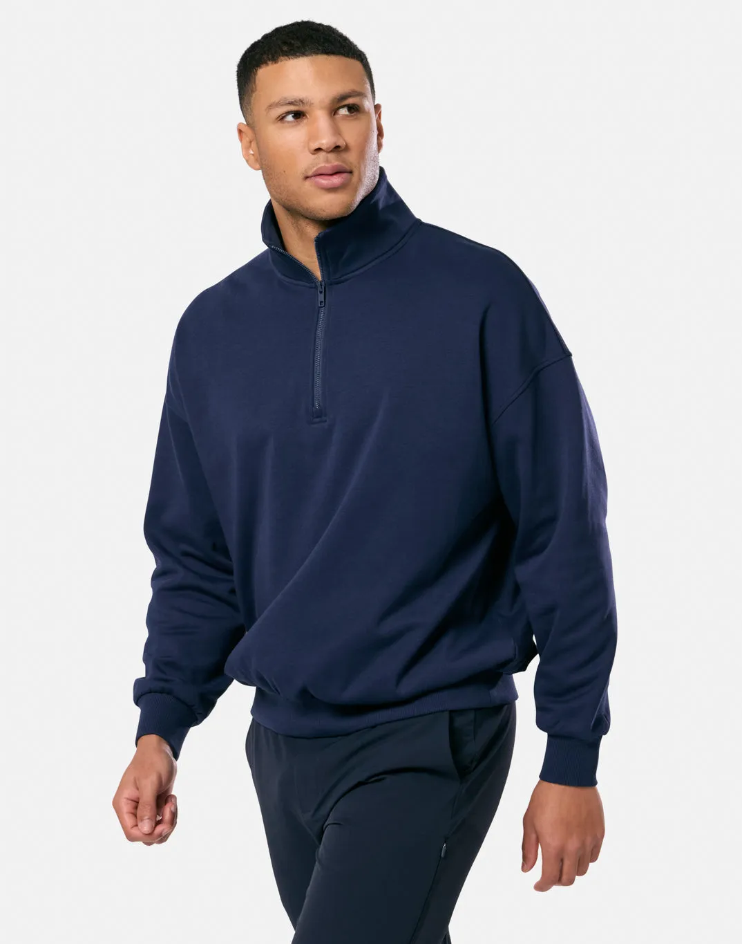 product swimming suitable buoyancy Sporty Wearable Clubhouse Funnel Neck Zip in Twilight Navy