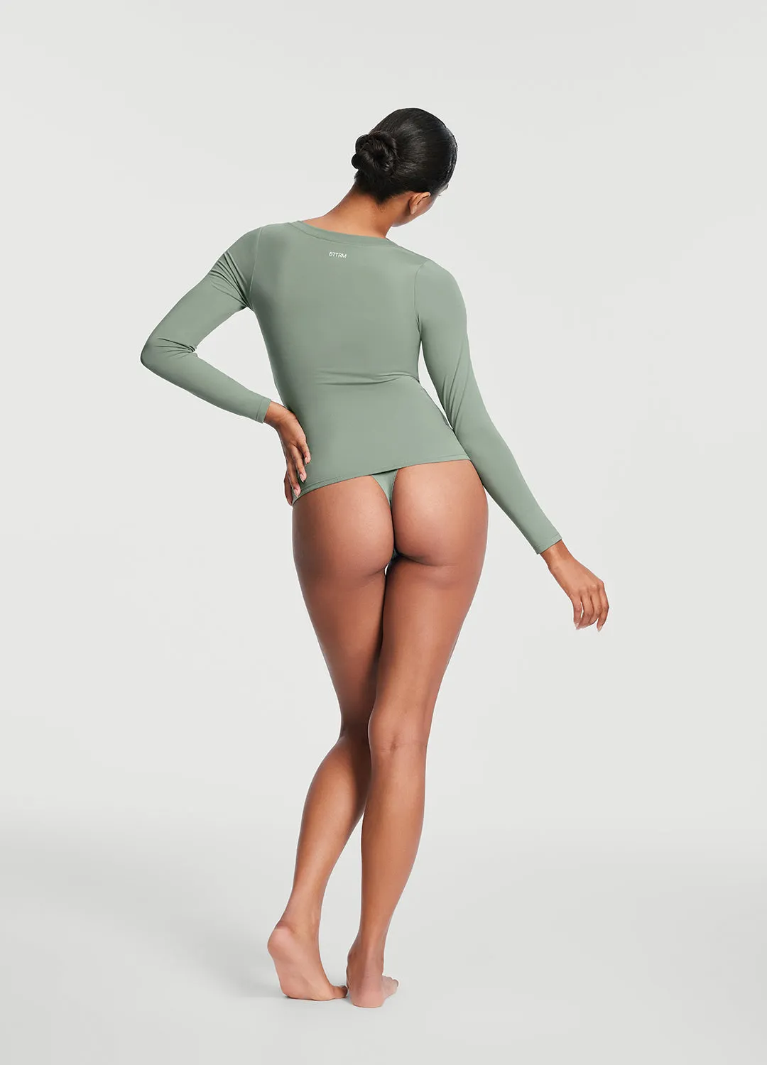 Timeless Design Cool Comfort V-Neck Long Sleeve Top