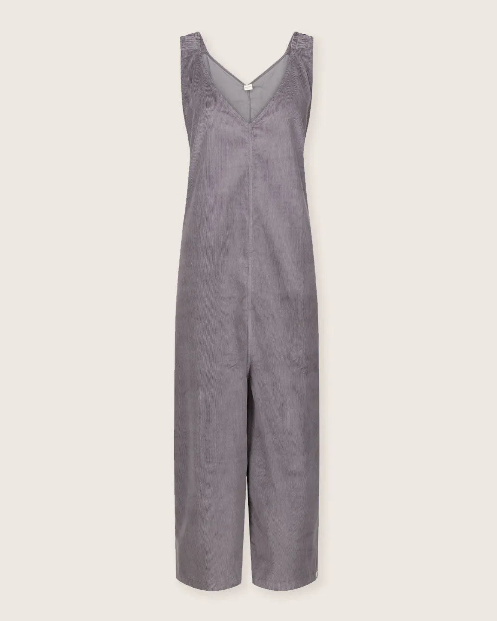 MachineWashable Fabric Grace Grey Wide Leg Jumpsuit