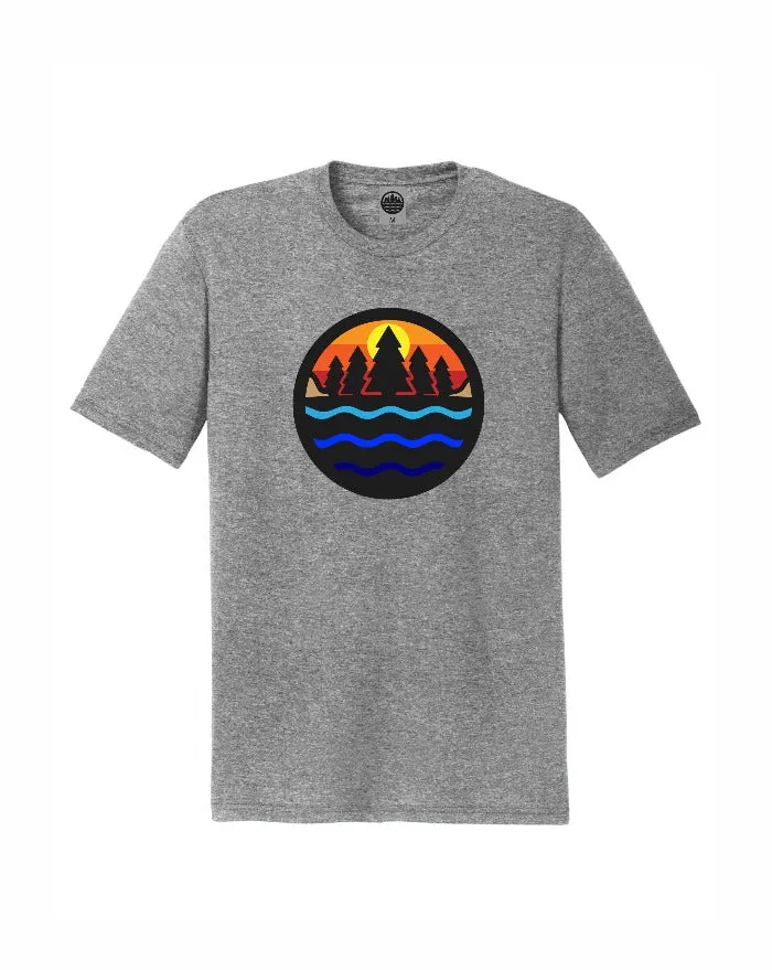 The Great Lakes State Logo Tri Blend T-Shirt - Available in 3 Colors Trendy Comfort