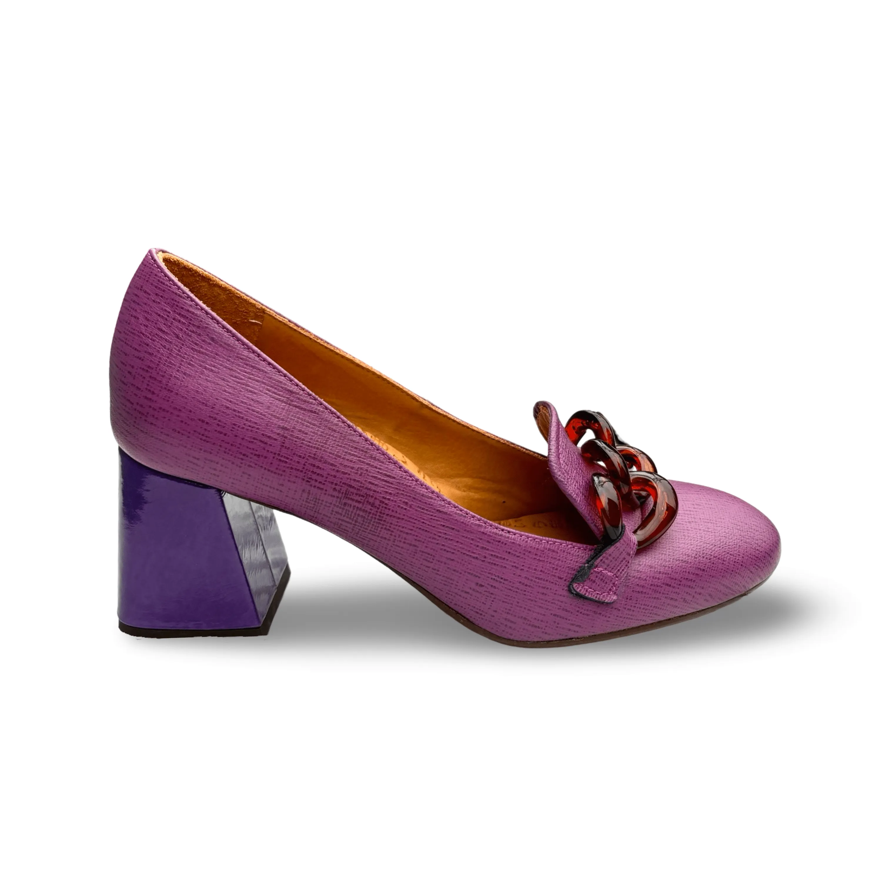 Beach Vibe Grau Berry Heel Loafer
