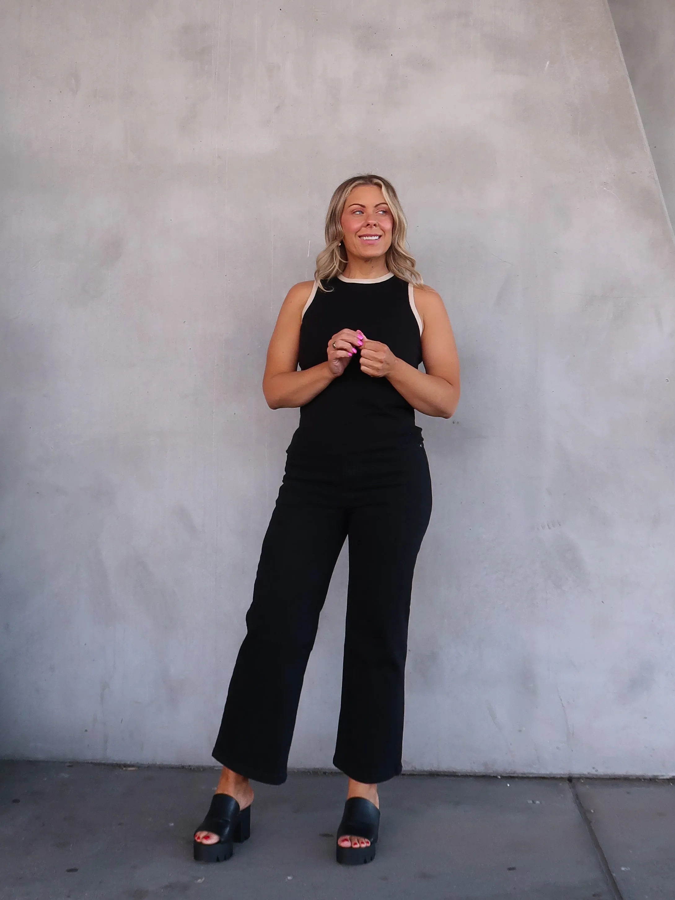 Grayson Jeans - Black Modern Design