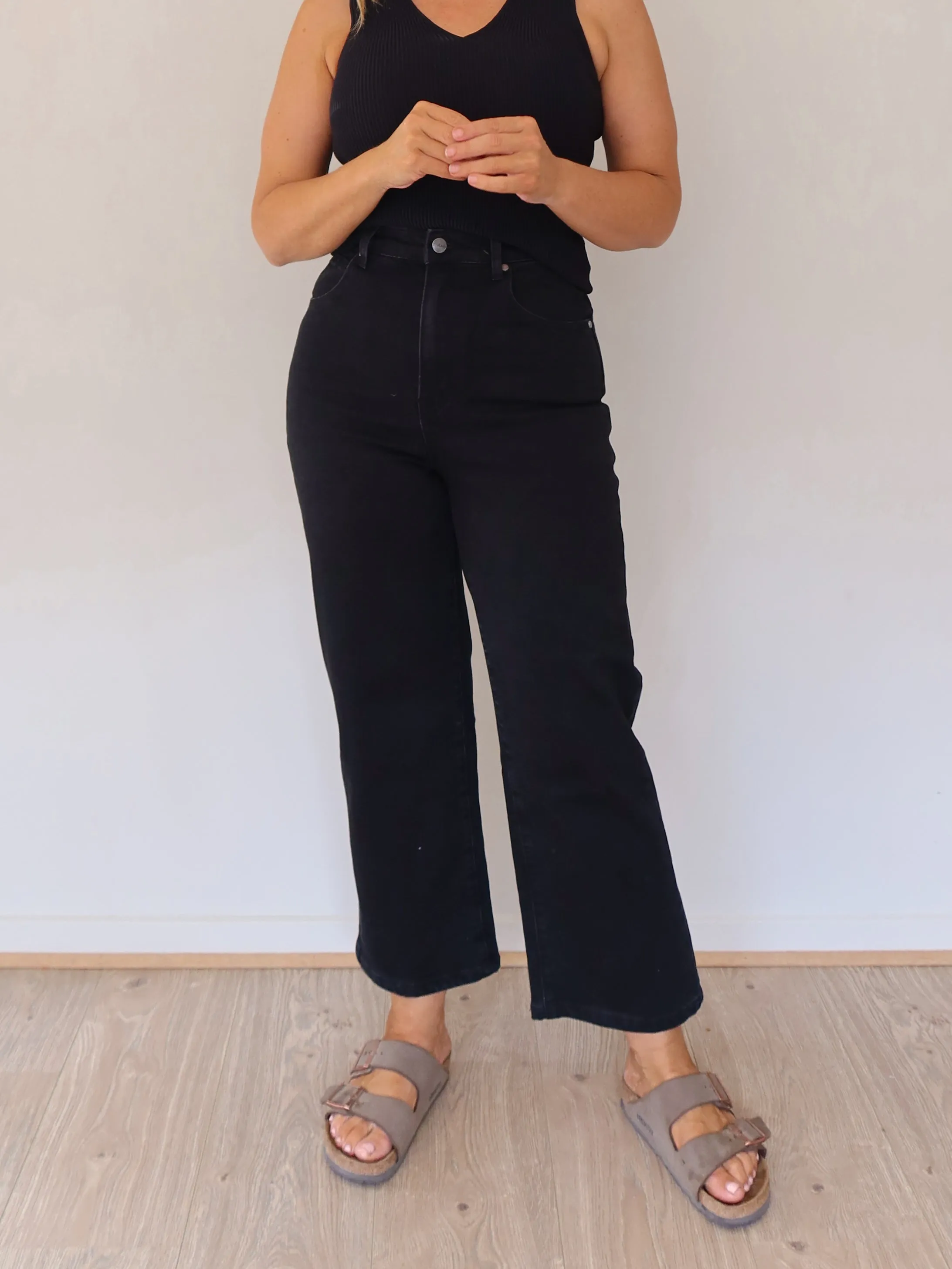 Grayson Jeans - Black Sustainable Manufacturing