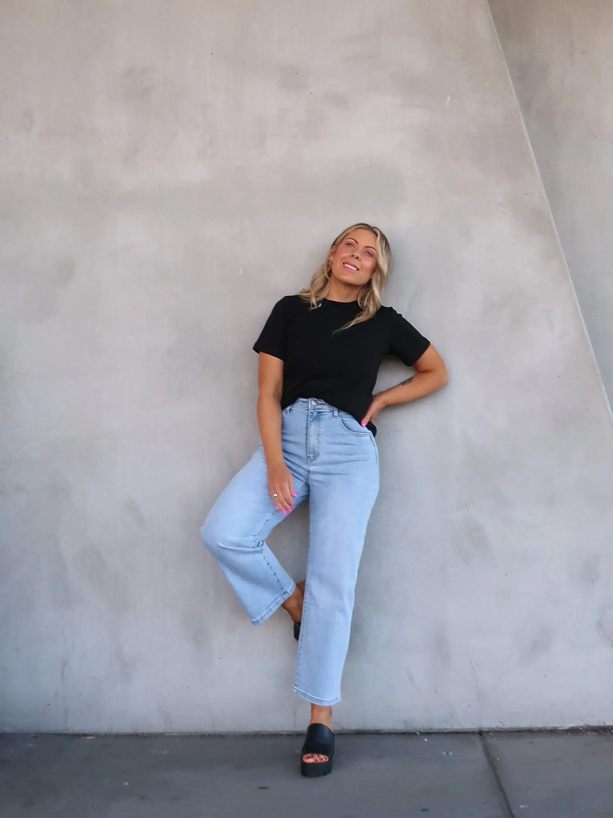 Stylish Casual Grayson Jeans - Light Blue