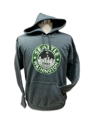 Green Circle Logo Sweatshirt Trendy Basics