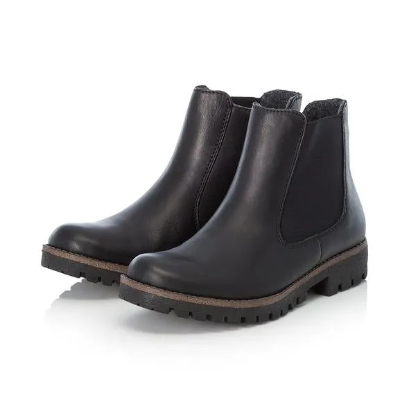 Rieker 78570-00  Payton Shiny Tone Match Fit