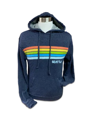 appropriate for hiking product shipping Happy Stripe Sweatshirt