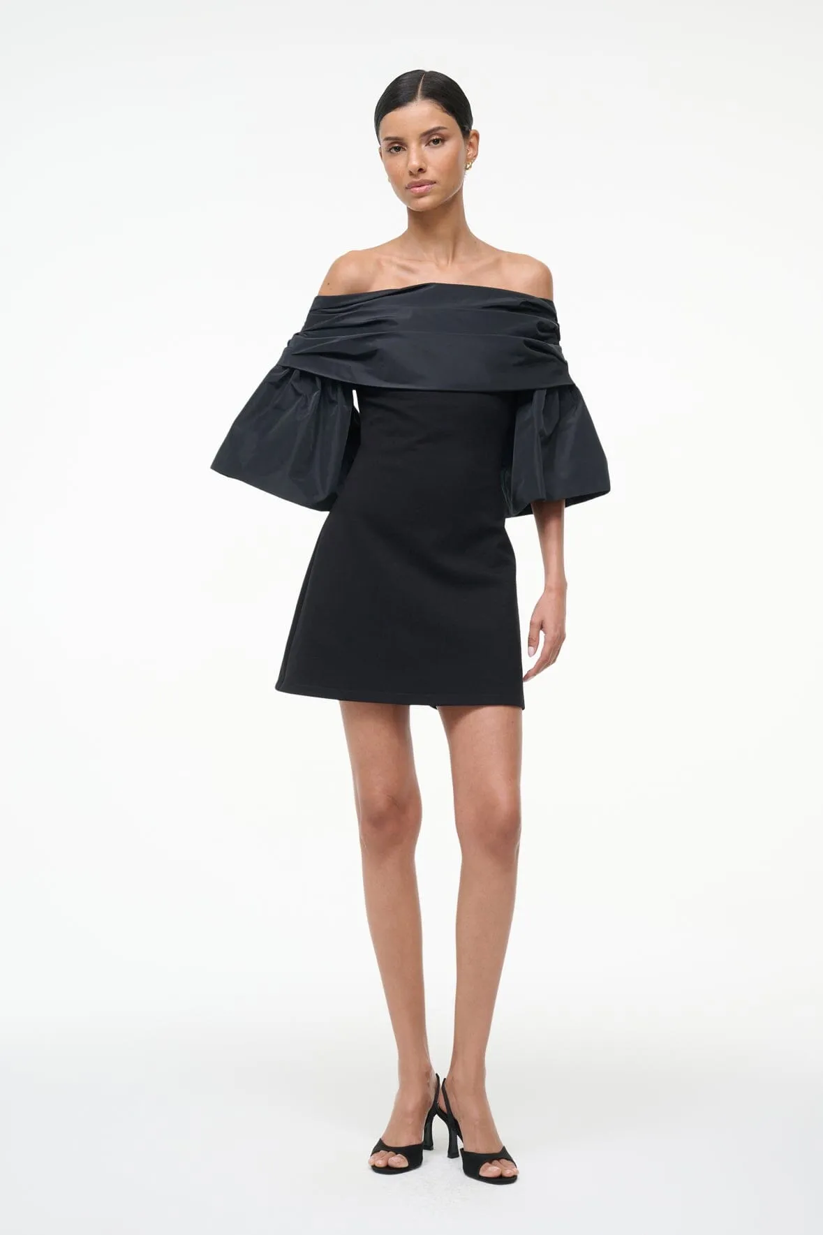 Smooth Vibes Sporty-Look HARPER DRESS | BLACK