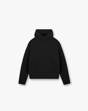 Winter Fit Heavy Boucle Hoodie - Jet Black