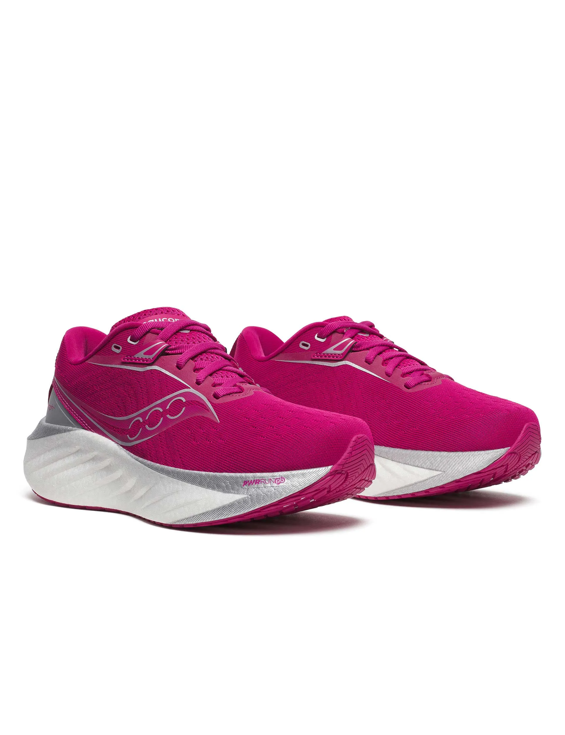 Triumph 22 - Magenta white shoes attractively styled