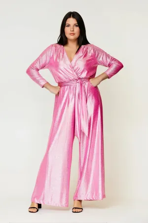 Helena Jumpsuit Pink Art Glow Seasonal Style