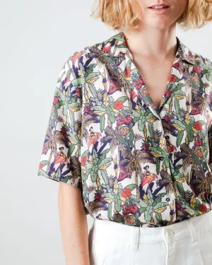 Helios Aloha Blouse Ecru Summer Wardrobe Brushed Interior Lining