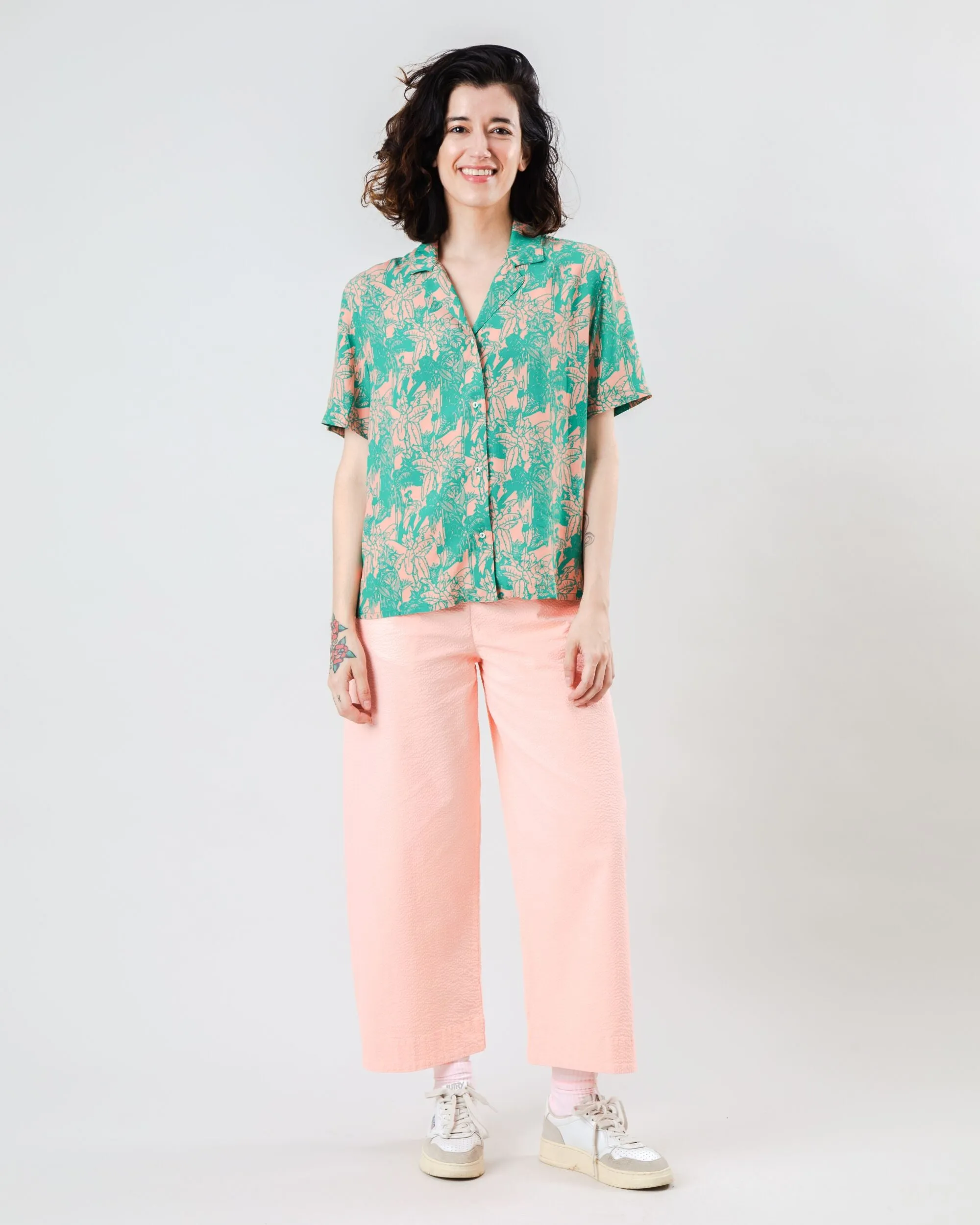 Helios Aloha Blouse Pink All-Season Wear