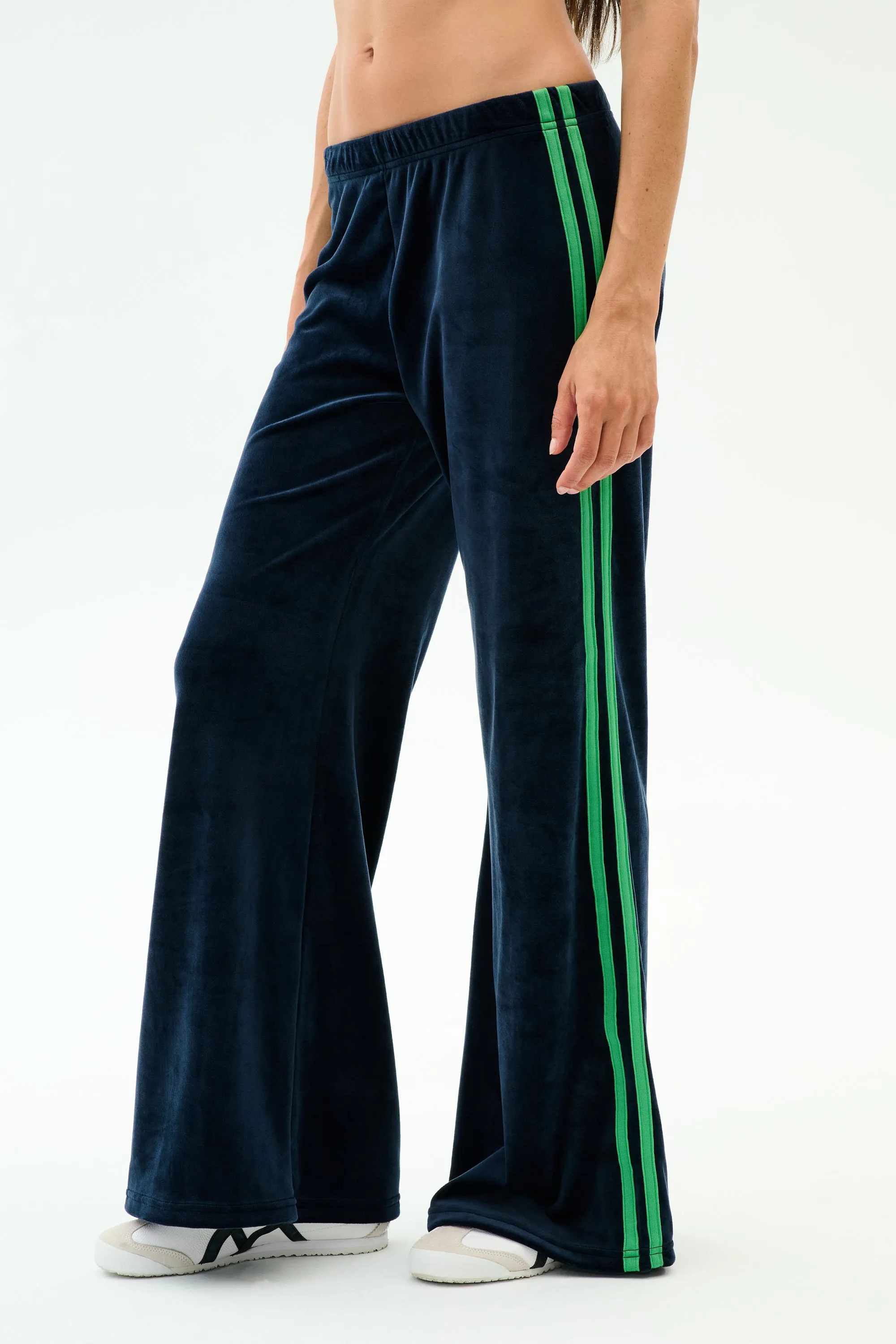 Heritage Velour Pant - Indigo/Grass Water Repellent