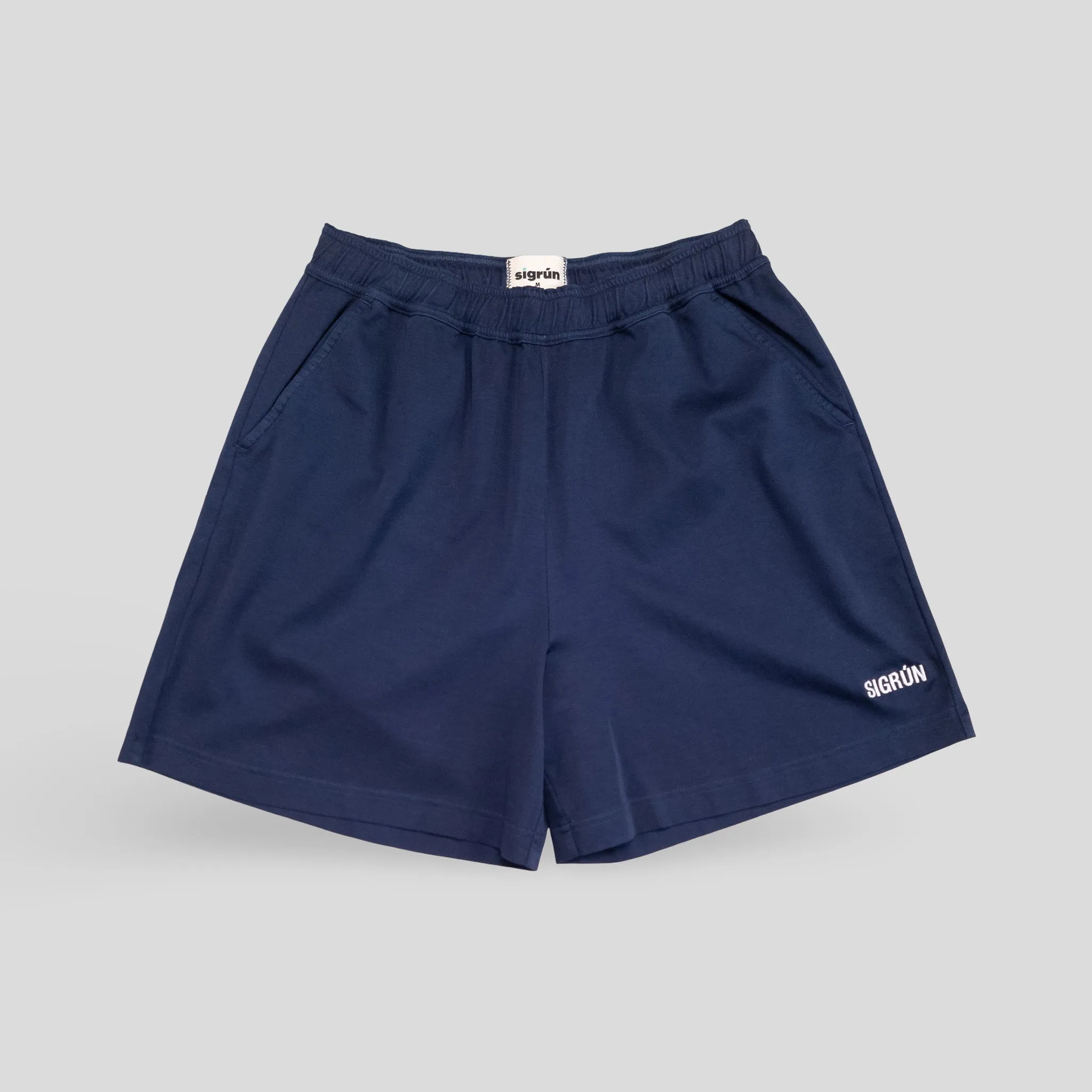 Garment Dye Off-Court Shorts Wool blend
