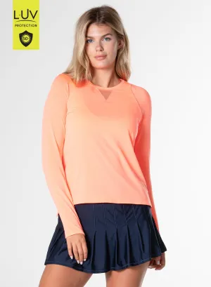 High Low Breezy Long Sleeve discount offer Layered Style
